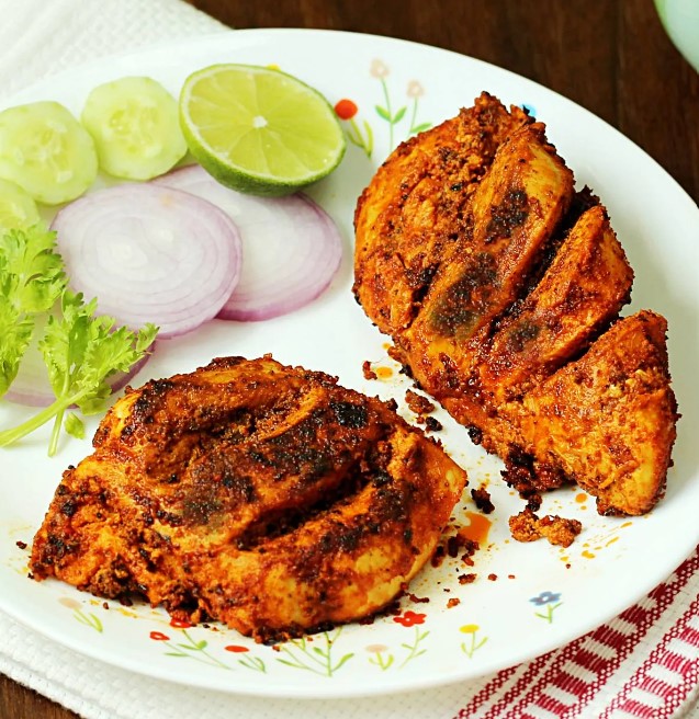 Recipe for making Tandoori Chicken